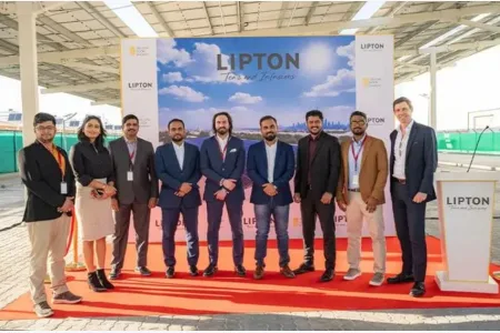 LIPTON Teas and Infusions advances sustainability with solar-powered plant in partnership with Yellow Door Energy